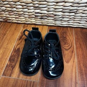 Classic Black Kids Shoes